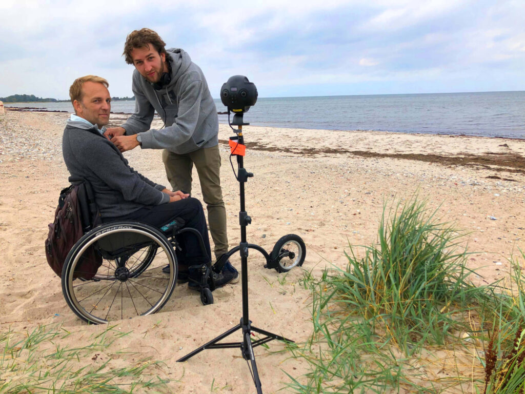 360 Grad Videoproduktion in Norddeutschland mit Marc vom Ende zum Thema Duft in Virtual Reality